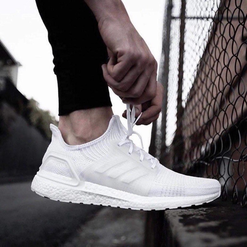 gIày chạy bộ ultraboost 19 white (chính hãng 100%)