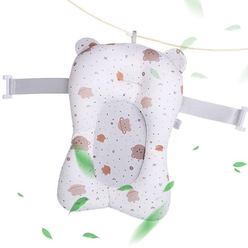 Đệm Lót Bồn Tắm Chống Trượt Hình Gấu Hoạt Hình Dễ Thương Cho Bé