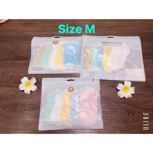 Tất lưới thông hơi cho bé trai bé gái sơ sinh