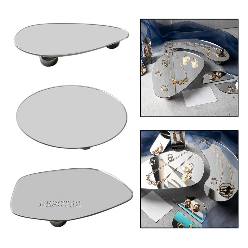 Khay Đựng Nước Hoa / Mỹ Phẩm Kesoto2 Có Gương Tiện Dụng