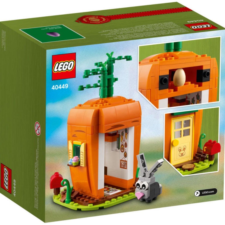 LEGO 40449 Easter Bunny’s Carrot House