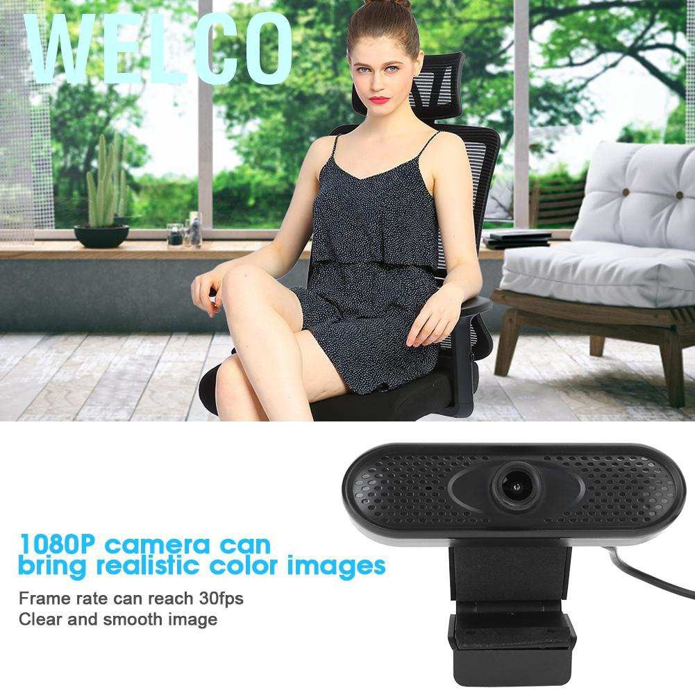 Webcam Usb 2.0 Hd 1080p 30fps Kèm Mic Cho Máy Tính