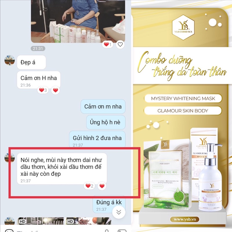 Kem ủ trắng toàn thân Bùn Khoáng MYSTERY WHITENING MASK