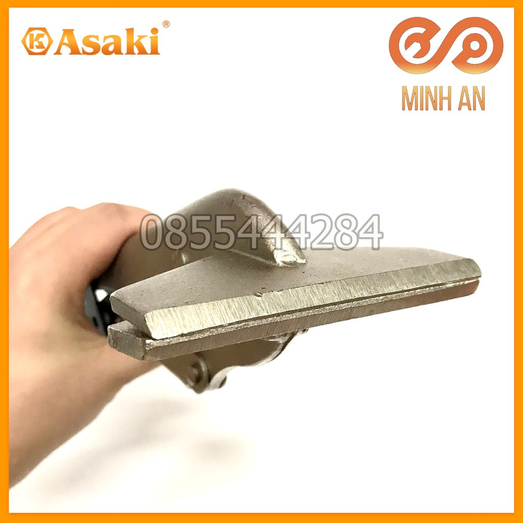 Kìm chết bấm hàn mỏ dẹp 10'' [HÀNG CHÍNH HÃNG] Asaki AK-8273 10inch