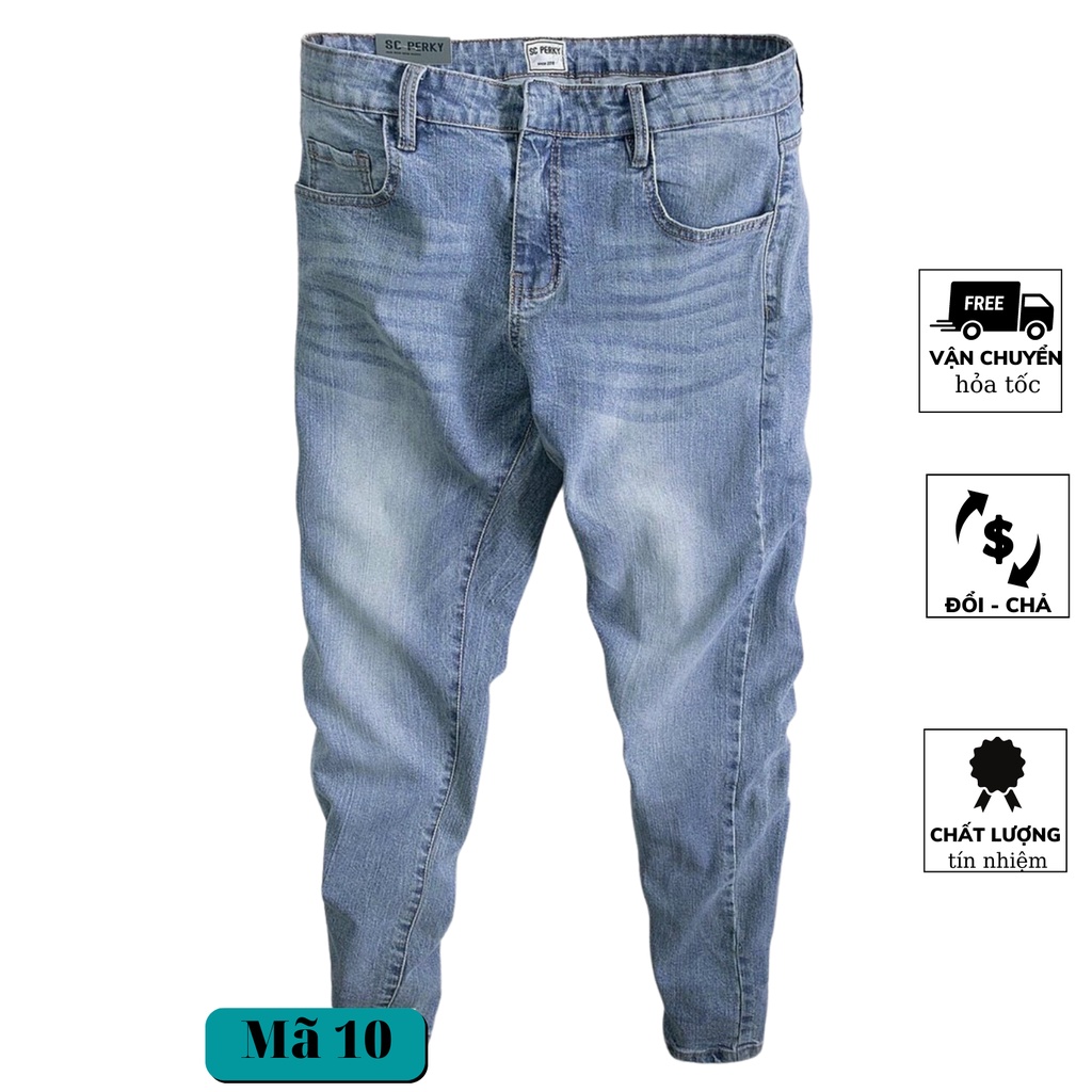 Quần Jeans Nam Quần Bò Nam trơn From Chuẩn SHOP Thời Trang, Co Dãn 4 Chiều  [ hàng chuẩn Shop] QJ22