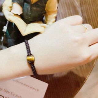 Vòng đan dây đá phong thủy