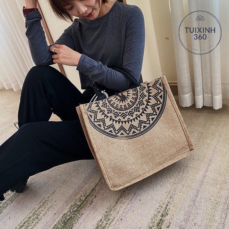 Túi tote thời trang vintage hot trend 2021