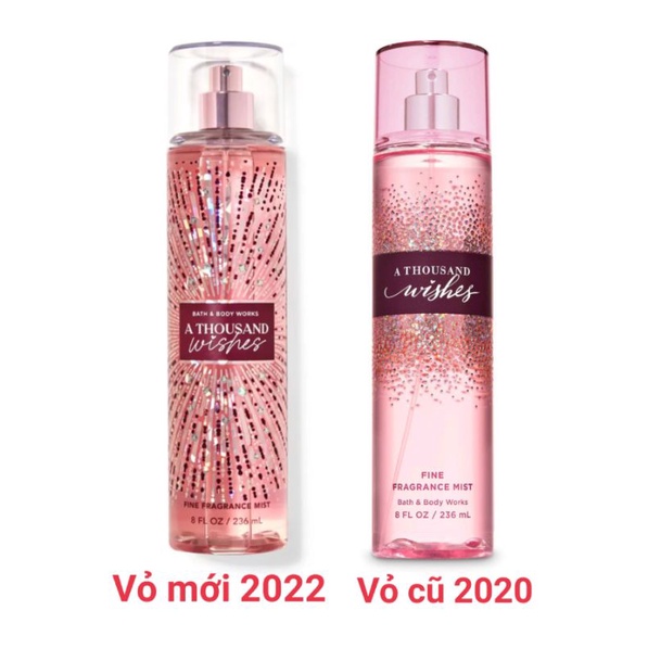 XỊT THƠM A THOUSAND WISSHES BATH AND BODYWORKS