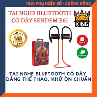 Tai nghe bluetooth sendem e61 - chính hãng bảo hành 1 năm