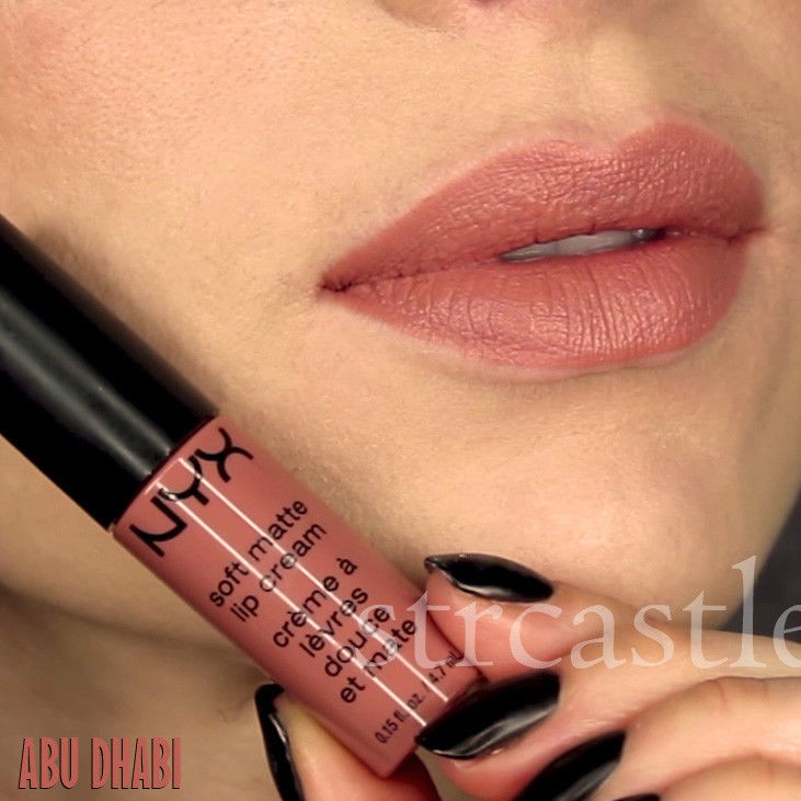 NYX Soft Matte Lip Cream - SMLC 09 Abu Dhabi - màu nude đất
