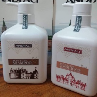[Chính Hãng] Cặp dầu gội xả phục hồi mềm mượt Andfaci 650ml