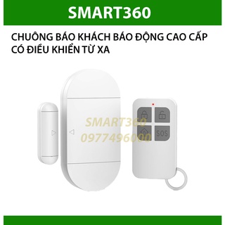 Chuông báo khách báo động mở cửa cao cấp Amos