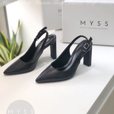 Giày nữ mũi nhọn quai sau 7 cm thời trang  MYSS - CG171