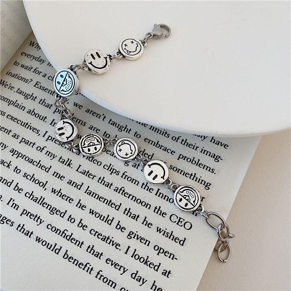 Vòng Tay Đơn Giản Tùy Chỉnh Phong Cách Hàn Quốc Độc Đáo Thời Trang Cho Nam Và Nữ