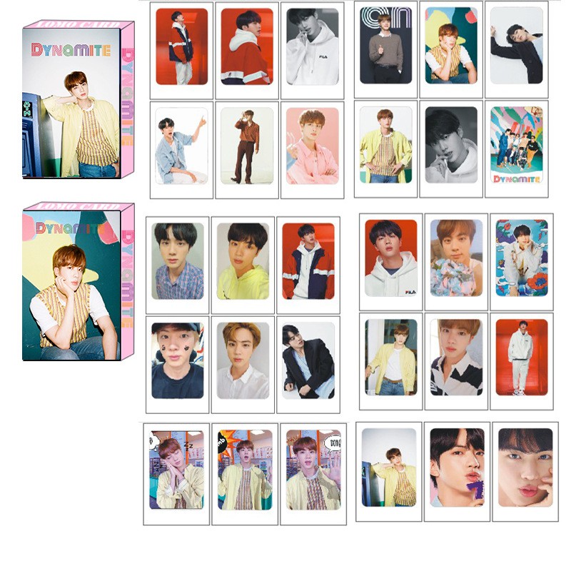 Lomo card BTS Thẻ ảnh nhóm nhạc Kpop BTS Dynamite