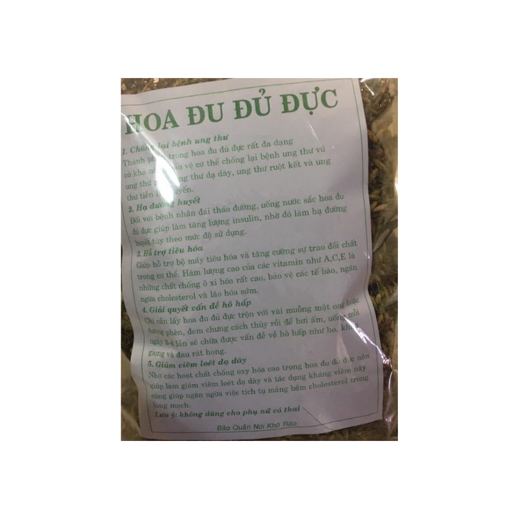 Hoa đu đủ đực khô thượng hạng tác dụng phòng ngừa và hỗ trợ điêu tri ung_t.h ư, tiểu đường túi 1Kg | BigBuy360 - bigbuy360.vn
