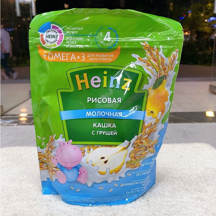 Bột ăn dặm Heinz Nga gói 200g