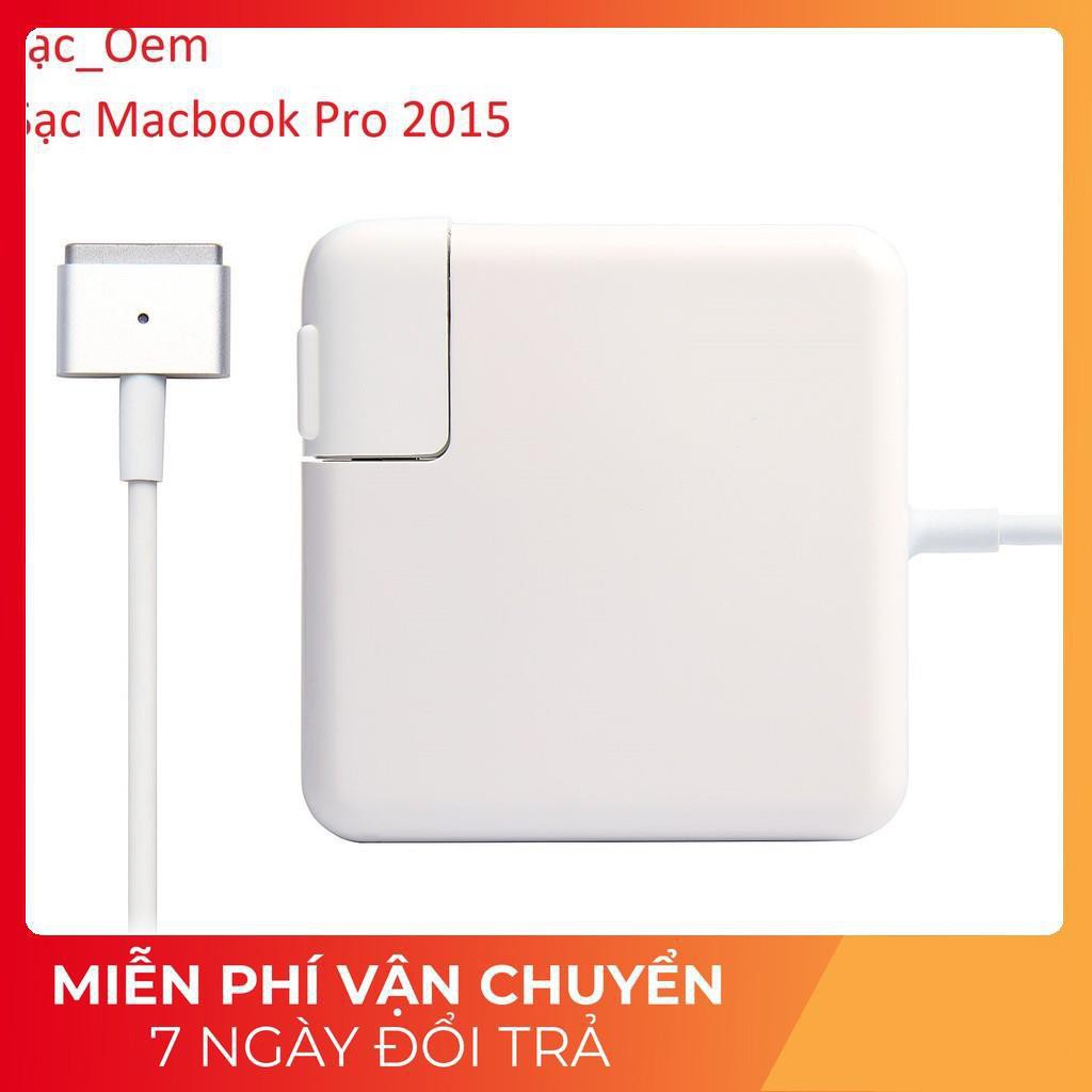 [Mã 267ELSALE hoàn 7% đơn 300K] ⚡️Sạc Macbook Pro 2015