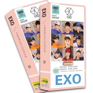 Postcard EXO (30 card lớn + 30 card nhỏ + 200 sticker)