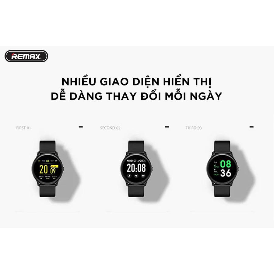 Đồng Hồ Thông Minh Smartwatch Remax RL-EP09 | Đo Nhịp Tim - Chống Nước Ip67 | Đồng Hồ Thông Minh Dành Cho cả nam & Nữ | BigBuy360 - bigbuy360.vn
