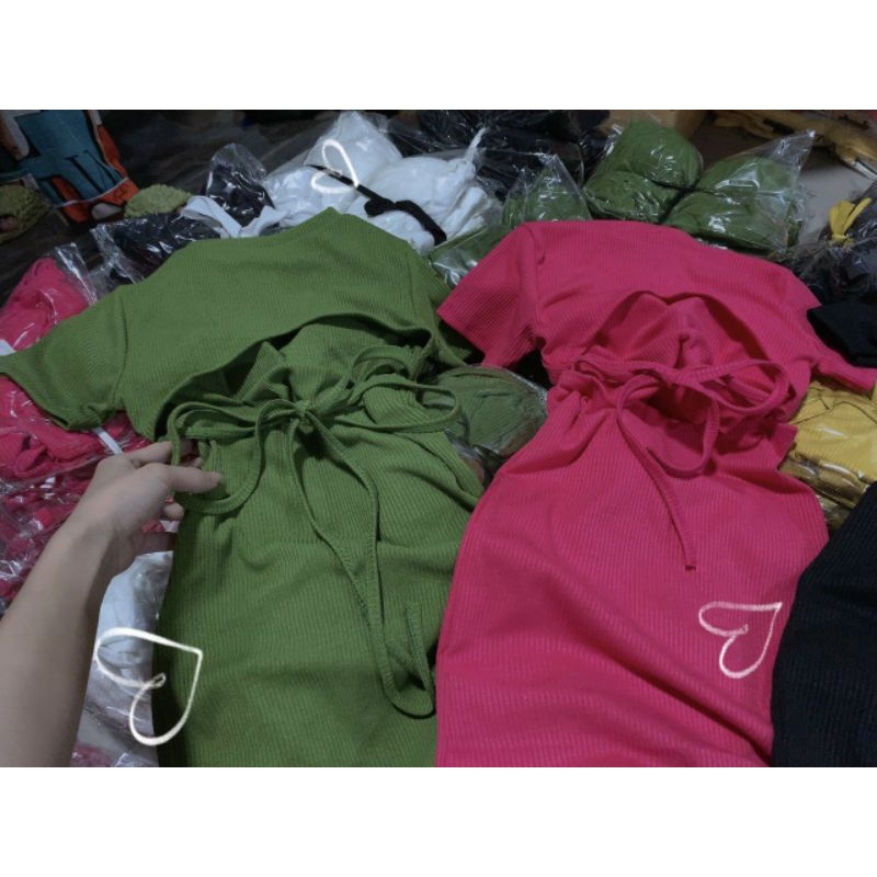 ĐẦM BODY TAY NGẮN HỞ LƯNG ( về sẵn ) | BigBuy360 - bigbuy360.vn