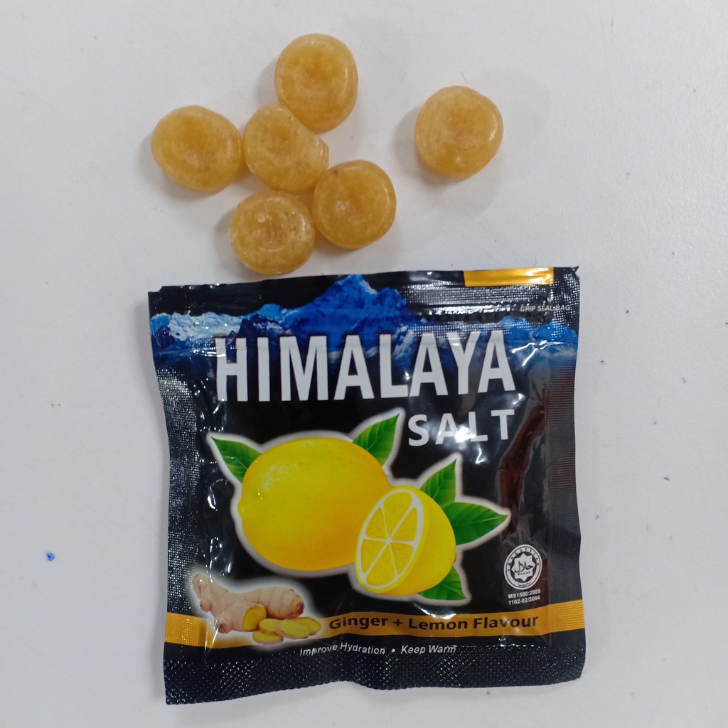 Combo 1 Hộp Kẹo Ngậm Chanh Muối Gừng Himalaya