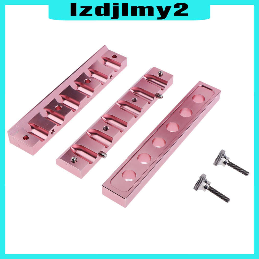 (Hàng Mới Về) Khuôn Làm Son Môi Diy 2 / 4 / 6 Lỗ 12.1mm Bằng Nhôm Diy