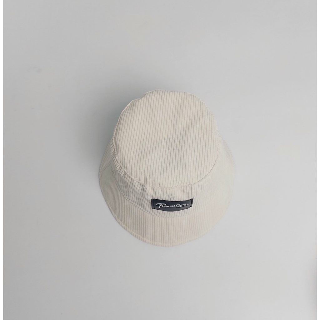 Mũ bucket thêu PROMISS YOU Nón bucket tai bèo chất nhung tăm form unisex nam nữ AQ STORE