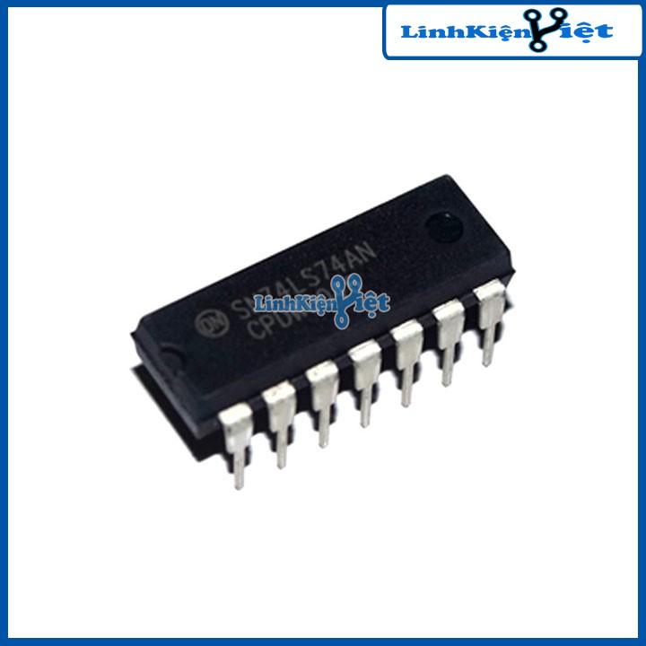 Chíp 74LS74 Dual D-Type Flip-Flop DIP14