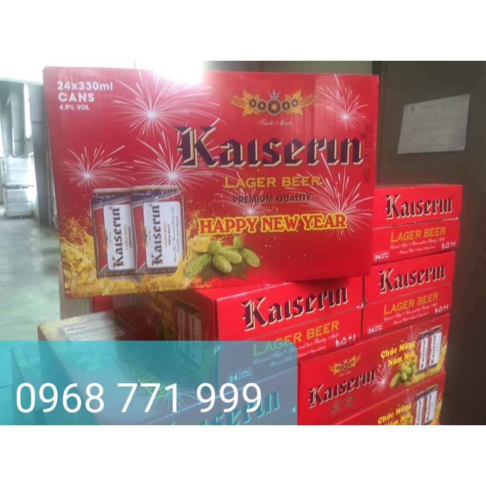 Bia Tết Kaiserin 1 thùng 24 lon