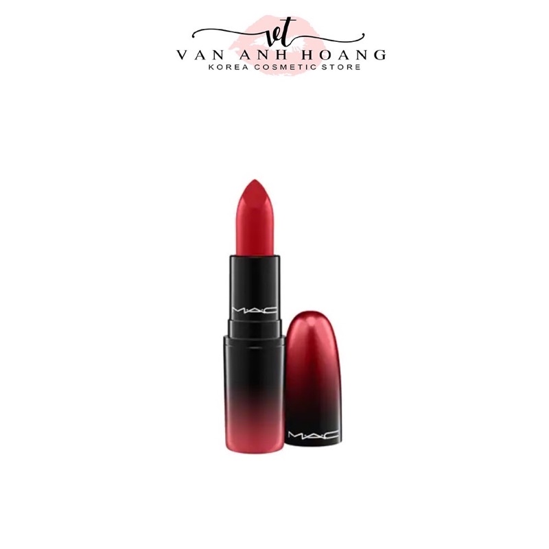 Son Mac Love Me Lipstick Rouge 423 E For Effortless – Màu Đỏ Thuần