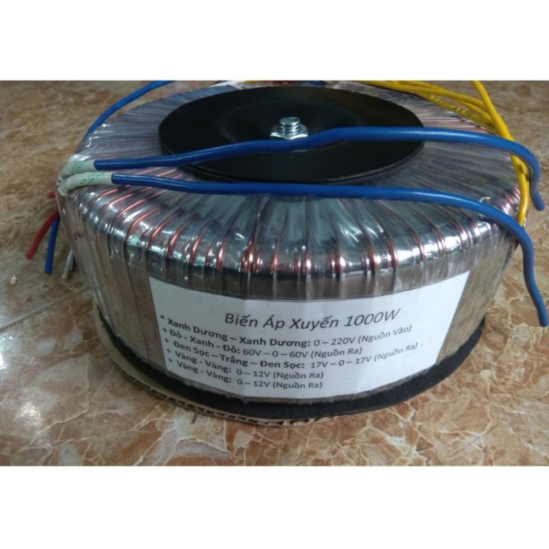 Biến áp tăng phô đồng xuyến nguồn amply đẩy 40v 12a 15a 20a 25a 30a 50v 60v 750w 1000w 1200w 1500w