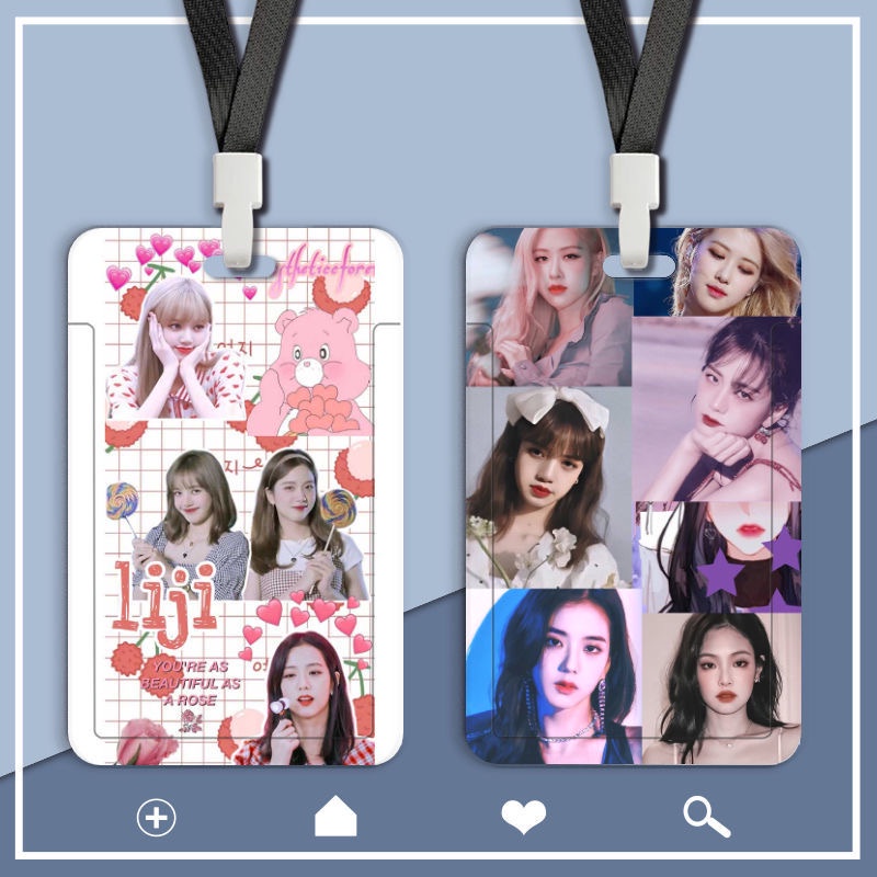 Ví Đựng Thẻ ID In Hình Nhóm Nhạc Blackpink Ốp