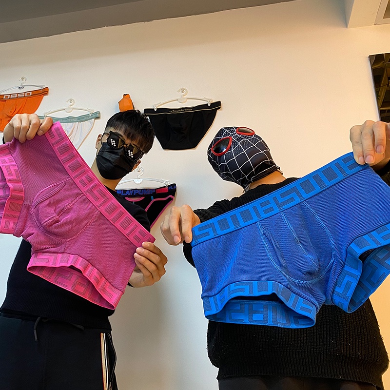 Quần lót boxer ORLVS BS3124 nam chất liệu cotton thoáng khí gợi cảm