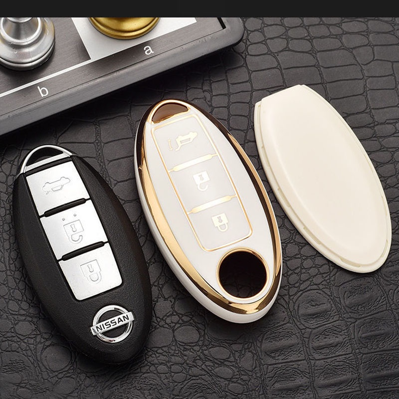 Vỏ Bảo Vệ Chìa Khóa Điều Khiển Từ Xa Bằng Tpu Chống Trầy Cho Xe Hơi Nissan Almera Grand Livina