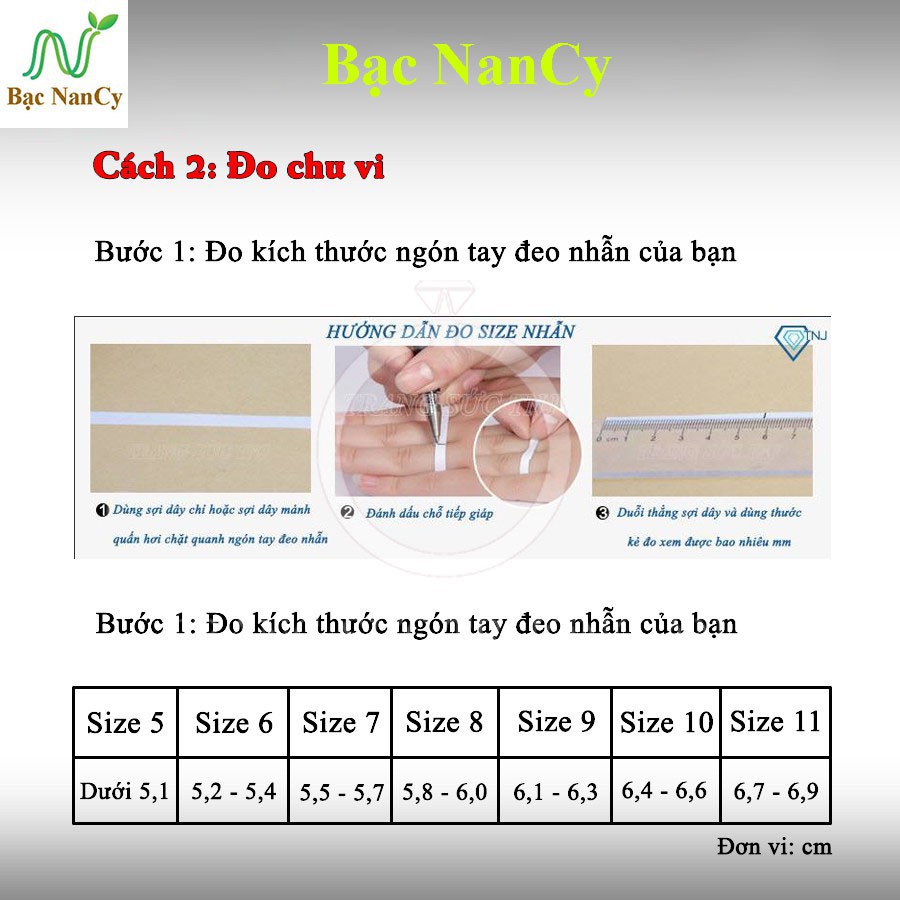 Nhẫn Tỳ Hưu Bạc  Nhẫn Nghê  Phong Thuỷ  Mệnh Hoả - Nhẫn Nữ Bạc Ta Cao Cấp - Thương Hiệu Bạc NanCy - NU6