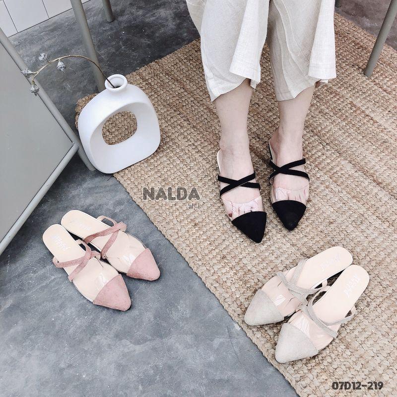 [Nalda] Dép sục da lộn pha trong 07D12