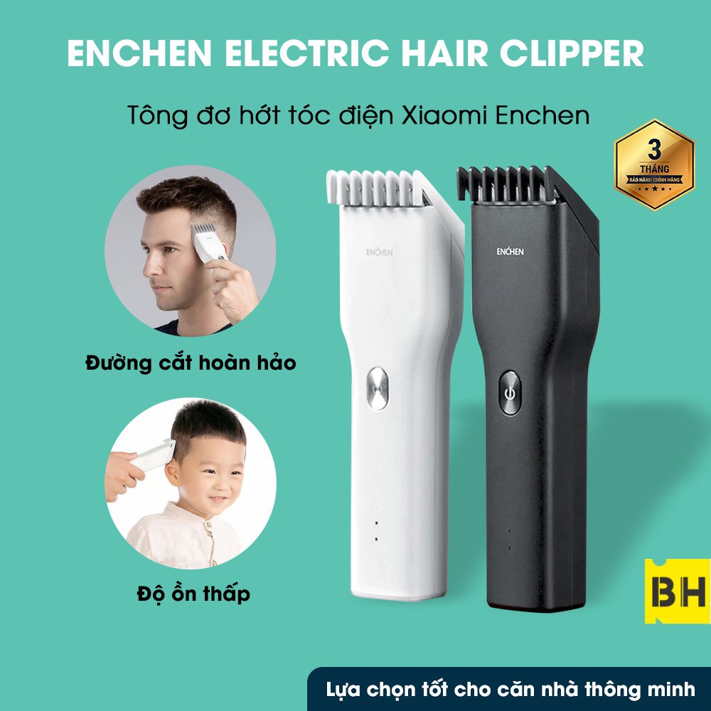 Tông đơ cắt tóc Xiaomi Enchen Boost-Tông Đơ Cắt Tóc Chuyên Nghiệp Cao Cấp Tông đơ cắt tóc gia đình
