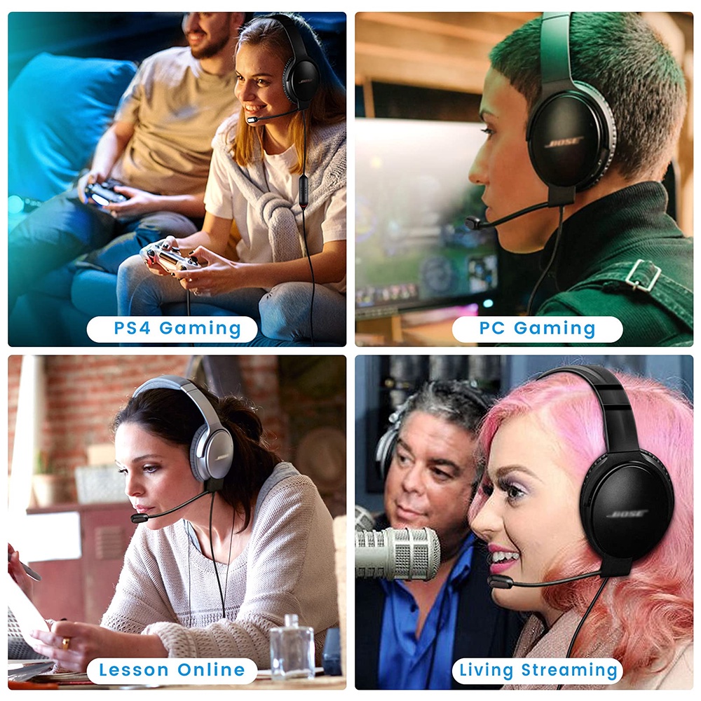 Dây Cáp Thay Thế Cho Tai Nghe Bose QuietComfort 35 II QC35 QC35II