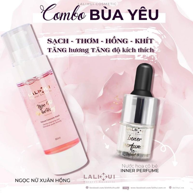 Dung dịch vệ sinh nam nữ Ngọc Nữ Xuân Hồng 80ml