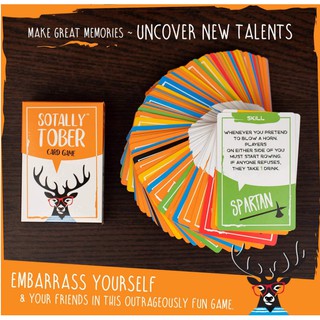 Bộ bài Sotally Tober Drinking Games Size Gốc T26