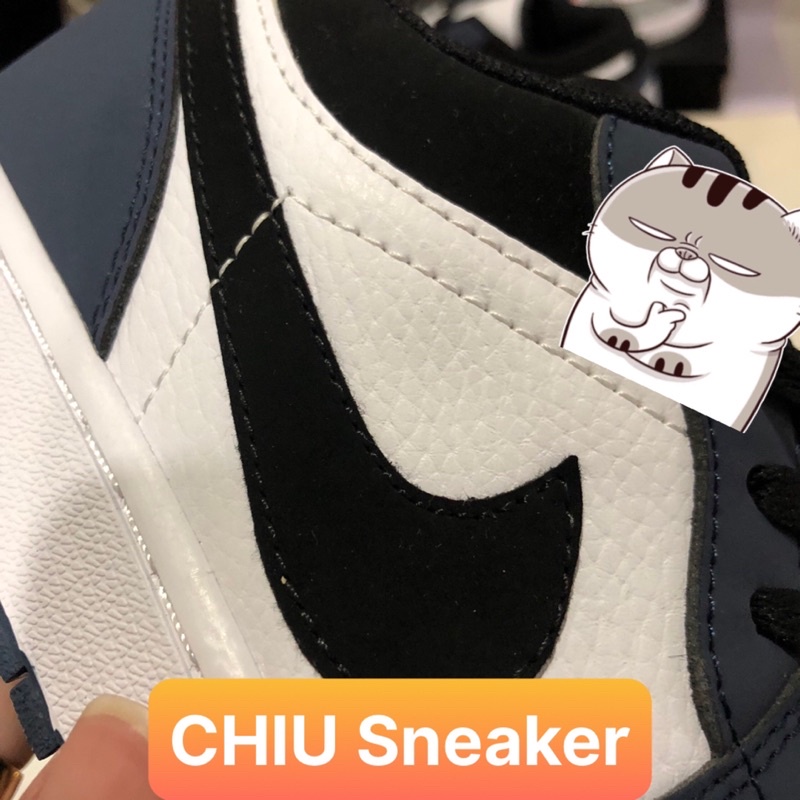Giày Sneaker jd1 low xanh dương navi phiên bản cao cấp giày thể thao Jordan 1 cổ thấp navi xanh dương