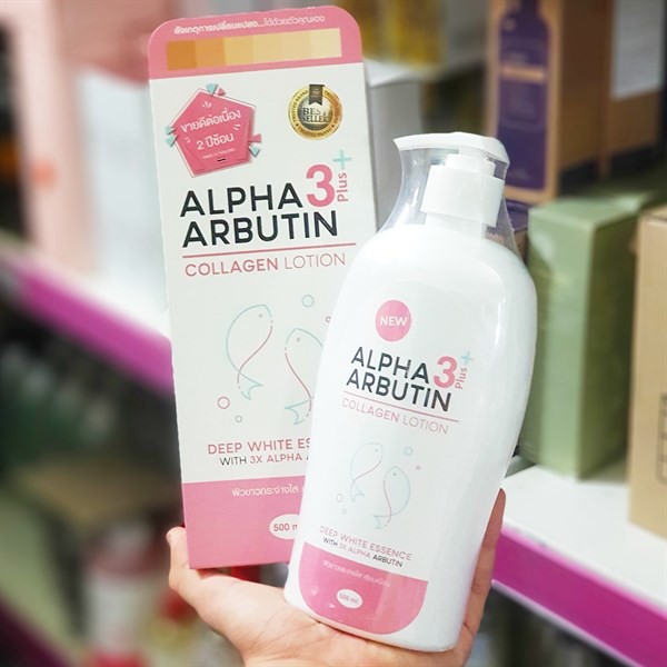 ( Auth ) Dưỡng Thể Alpha Arbutin Collagen Lotion 500ml