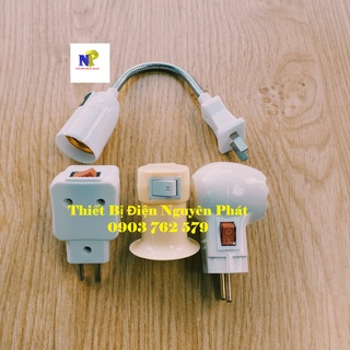 [PIPO] Đuôi Đèn Liền Phích Có Công Tắc - Hàng Tốt
