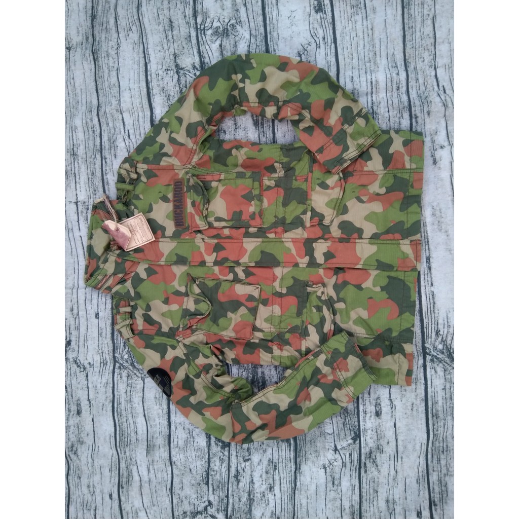 Áo khoác khaki bụi bặm unisex nam nữ