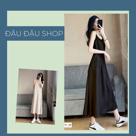 Váy Đầm Bigsize Thiết Kế 2 Dây Dáng Suông Chất Lụa Cao Cấp Mềm Mại Thoáng Mát