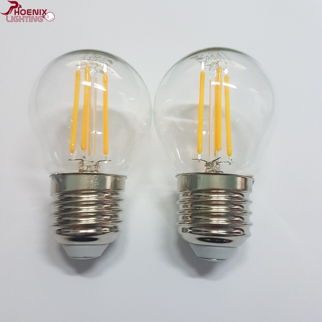 Bóng đèn: Combo 10 bóng đèn led edison G45