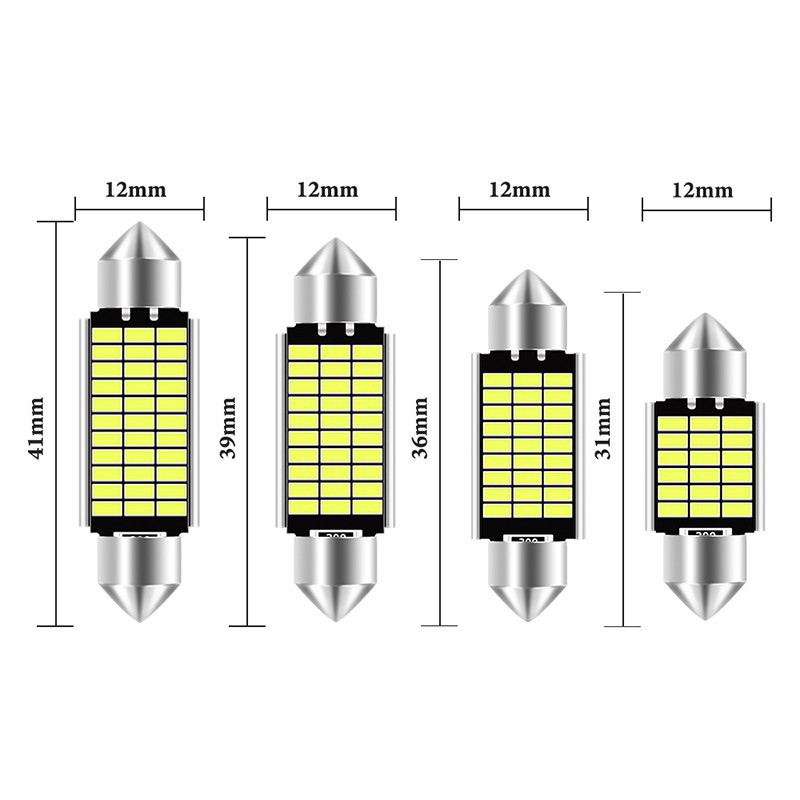 Đèn Led Kevanly C5W C10W 3014 18 33 Smd 31mm 36mm 39mm 41mm