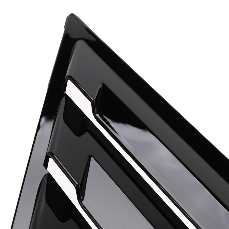 Nắp cửa sổ bên hông ô tô Kính chắn gió cho Ford Focus ST MK3 Hatchback 2012-2018 Màu đen sáng