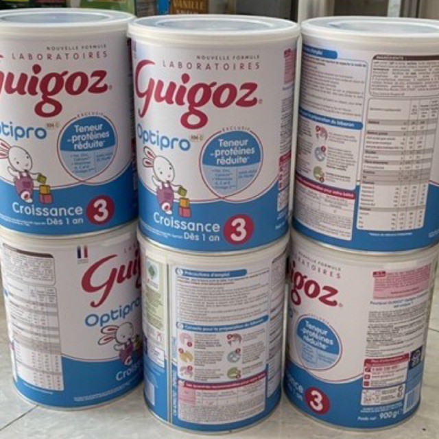 Sữa công thức guigoz3 lon 900gr